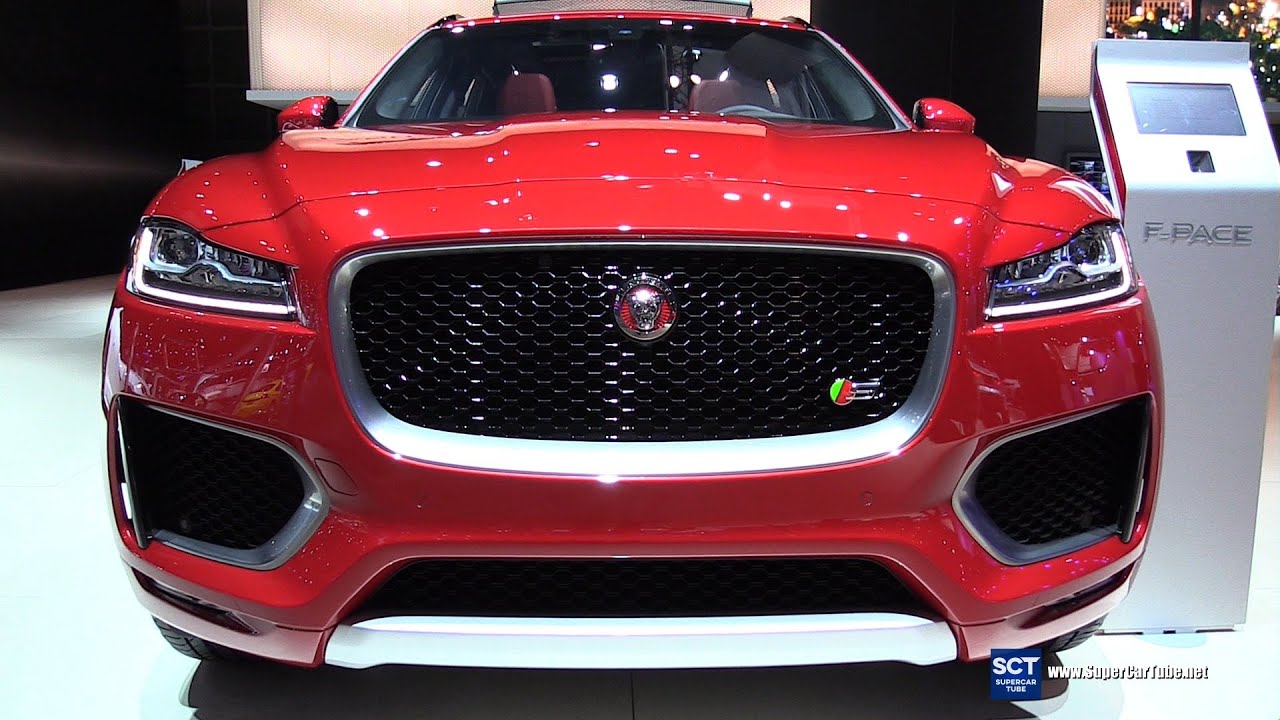2017 Jaguar F-Pace SUV First Edition - Exterior&Interior Walkaround - Debut at 2015 LA Auto Show