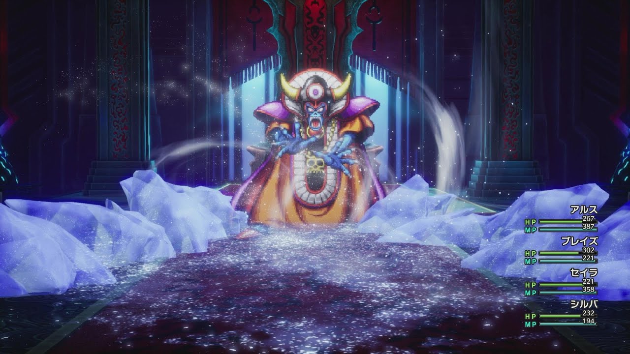 【ドラクエ3 HD-2D版/ネタバレあり】ラスボス ゾーマ戦/いばらの道（ハード）【ドラゴンクエスト3 そして伝説へ…/プレイ動画】