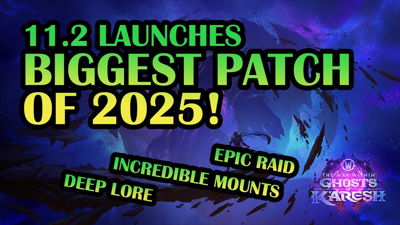 11.2 MOST HYPED PATCH OF 2025 - War Within - Epic Raid, Mounts & Lore
