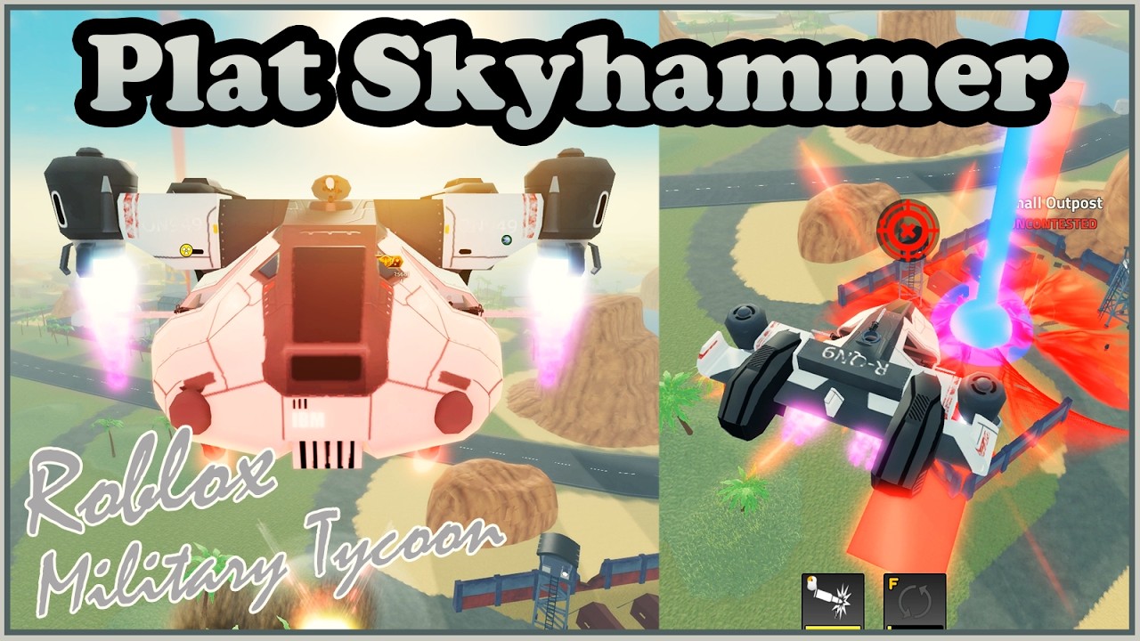 Platinum Skyhammer, Great Damage On Enemies & Your Wallet 🥵 | Military Tycoon Roblox