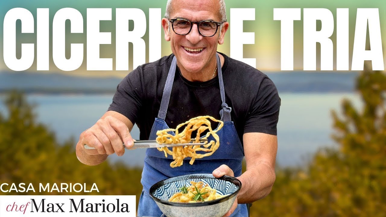 CICERI E TRIA Ricetta tipica del Salento (Molto Più che PASTA E CECI !!!) Chef Max Mariola