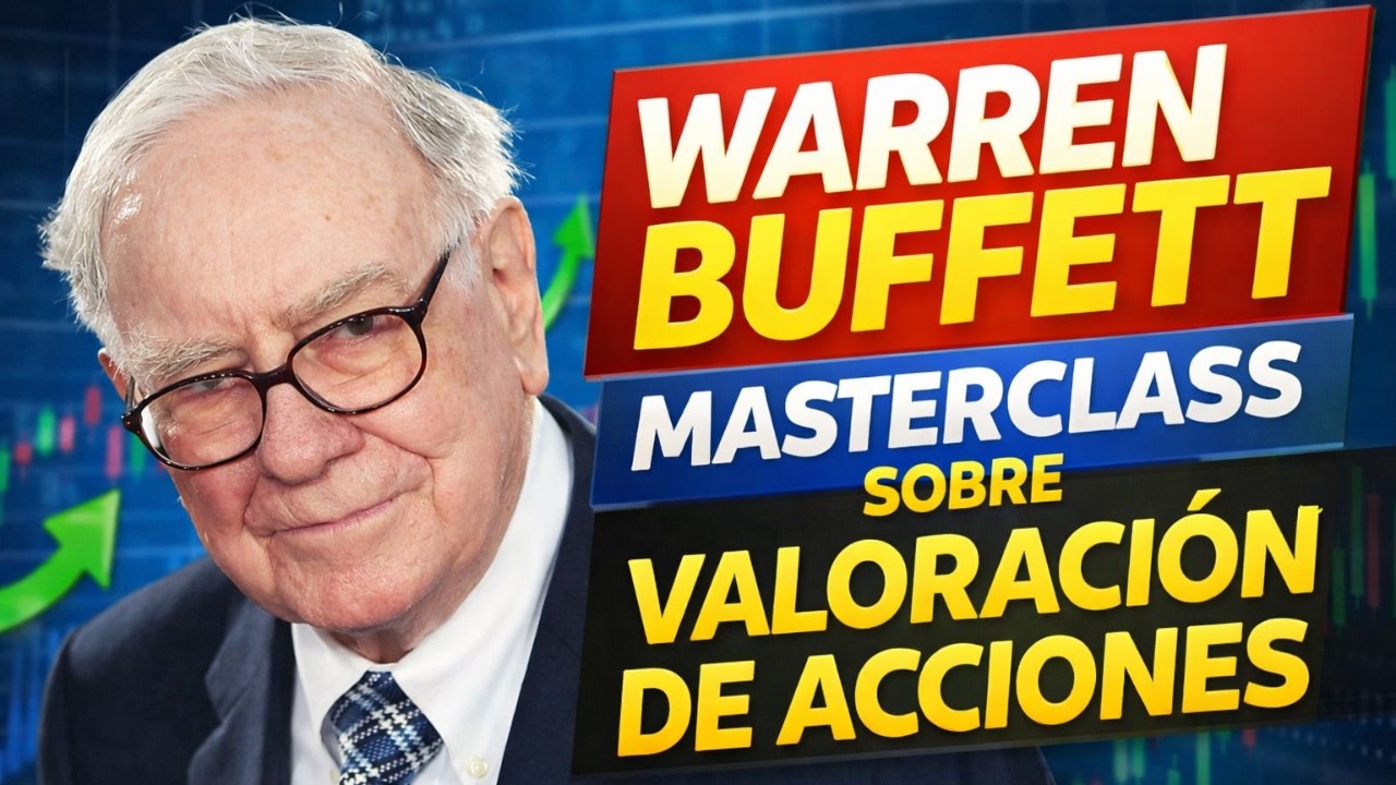 Aprende a Invertir como Warrem Buffett: Valoración de Acciones desde Cero (Estrategia Probada)