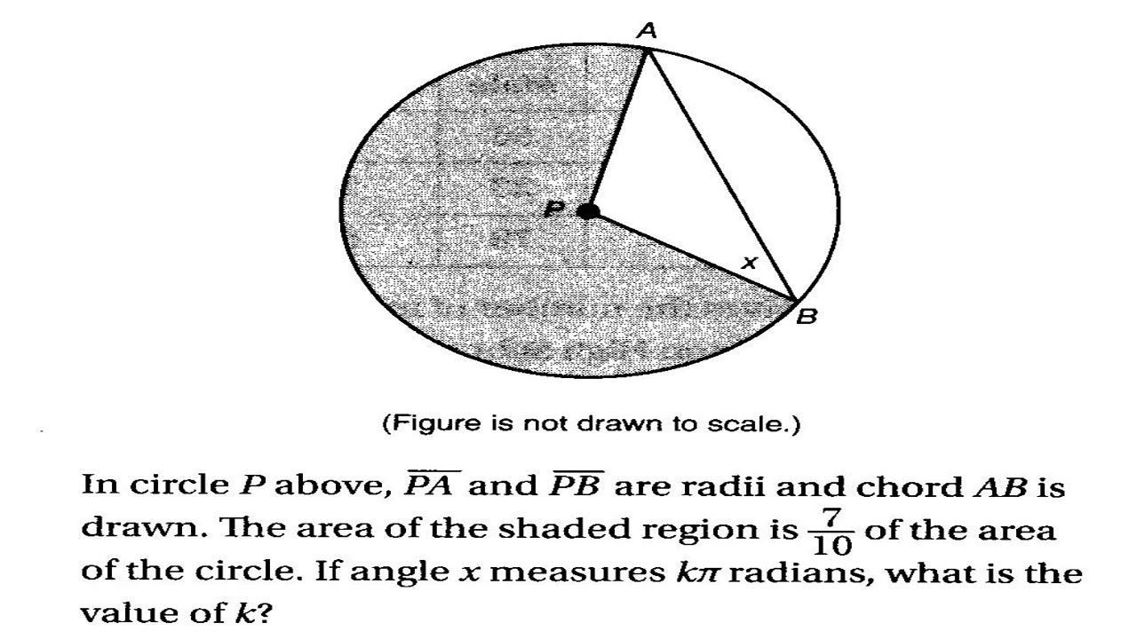 SAT Prep Geometry & Trigonometry 6 Practice Test2 Q12