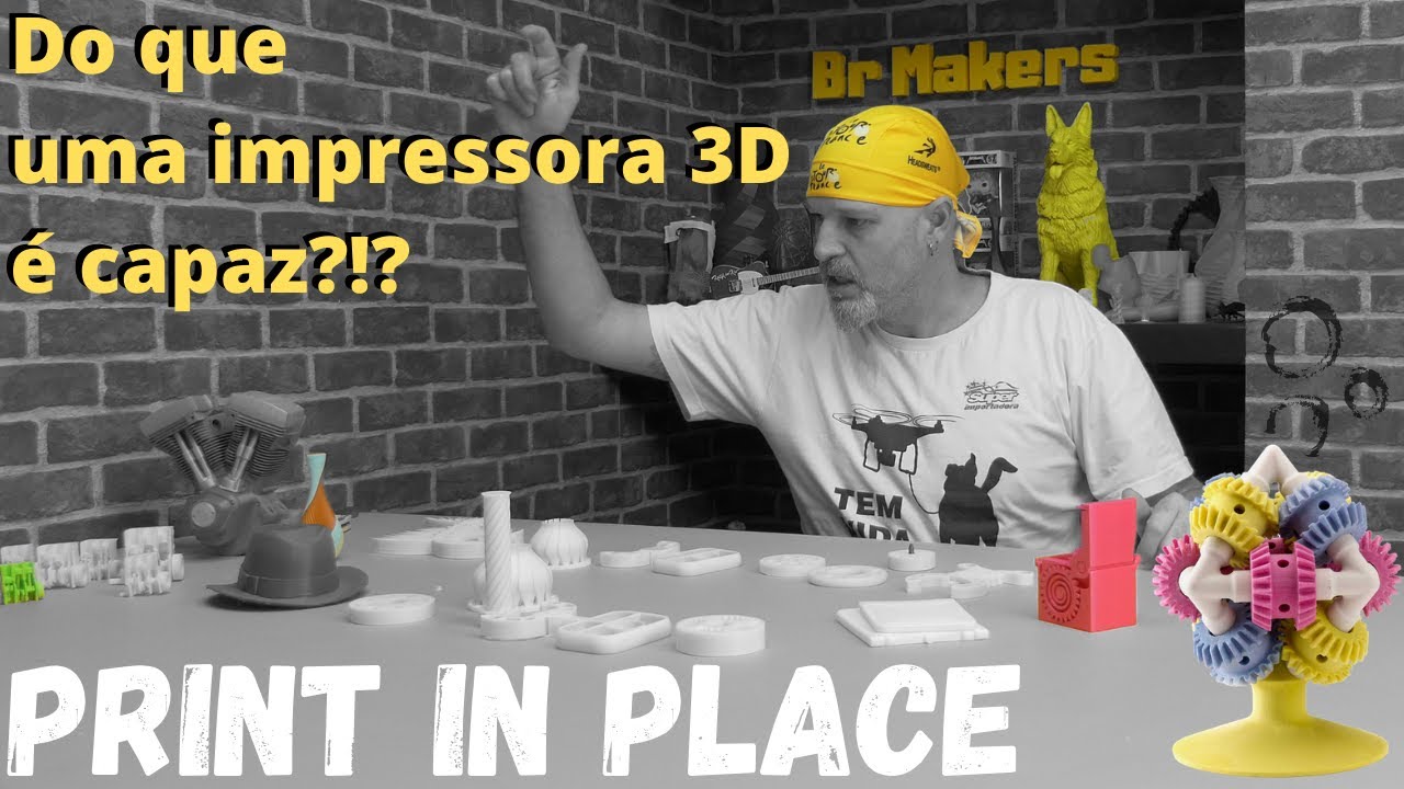 Do que uma impressora 3D é capaz? | Objetos 