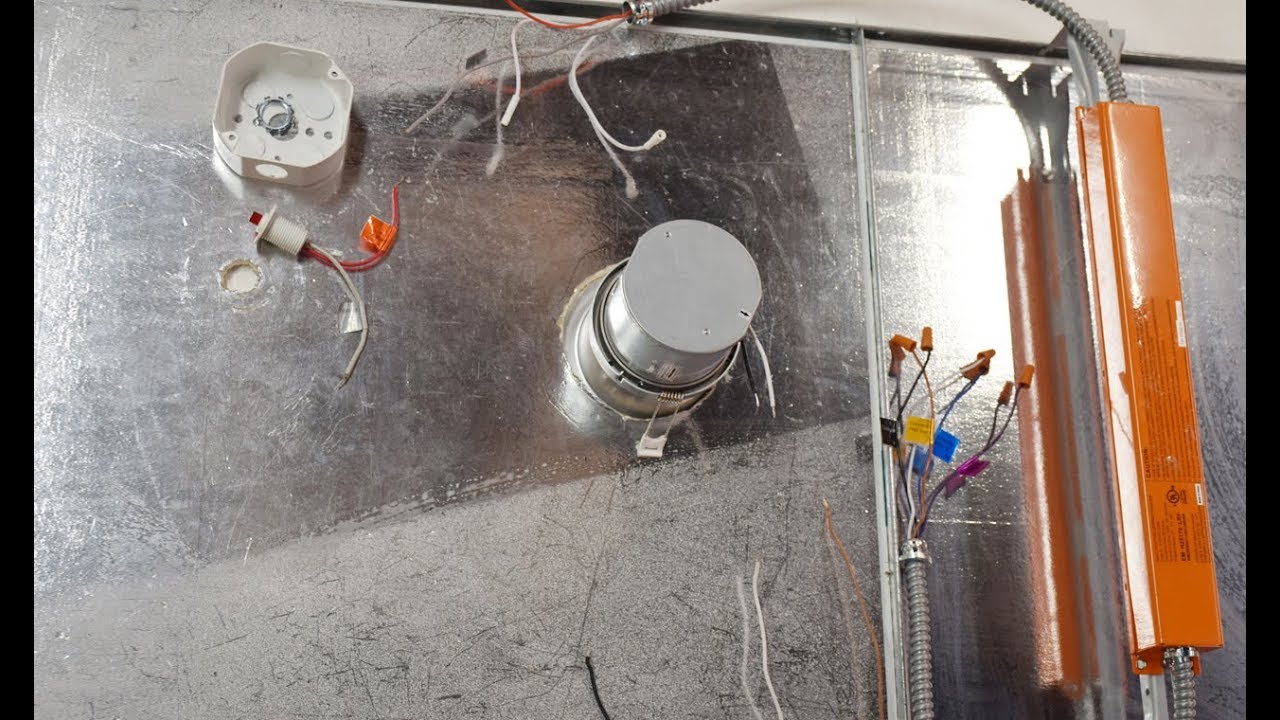 How to connect with LED Emergency Battery Backup and LED Luminaire with Internal Driver