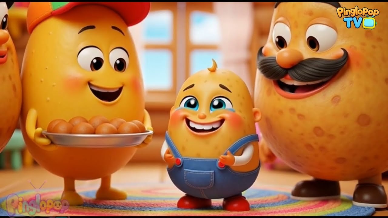 आलू का चालू बेटा 🥔😂| Funny Vegetable Rhyme for Kids 🌈| Aloo🥔 Baingan🍆 Gajar 🥕Pyaz🌰 Tomato 🍅Song 🎶🌈🤗|