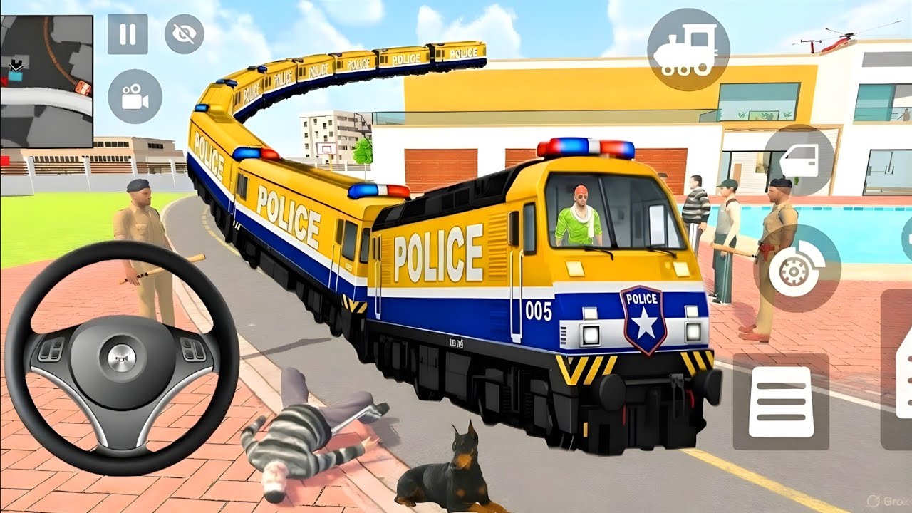 Franklin New Luxury Train Purchase 🤑 Indian Thfit Aura Simulator Bike Car Game🌿