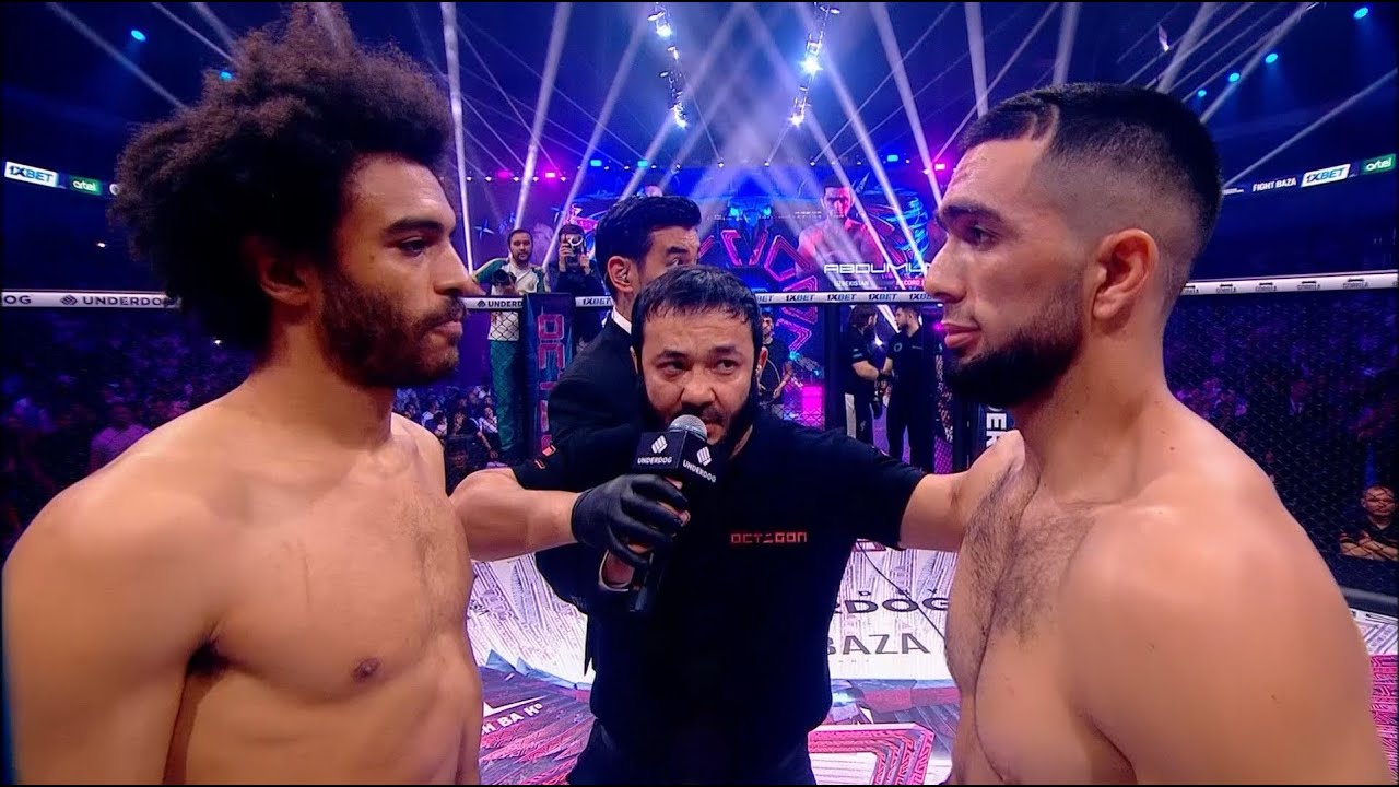 Saturn got killed with Afrokazakh! Ogabek Abdumuminov vs Marcelin Kamate