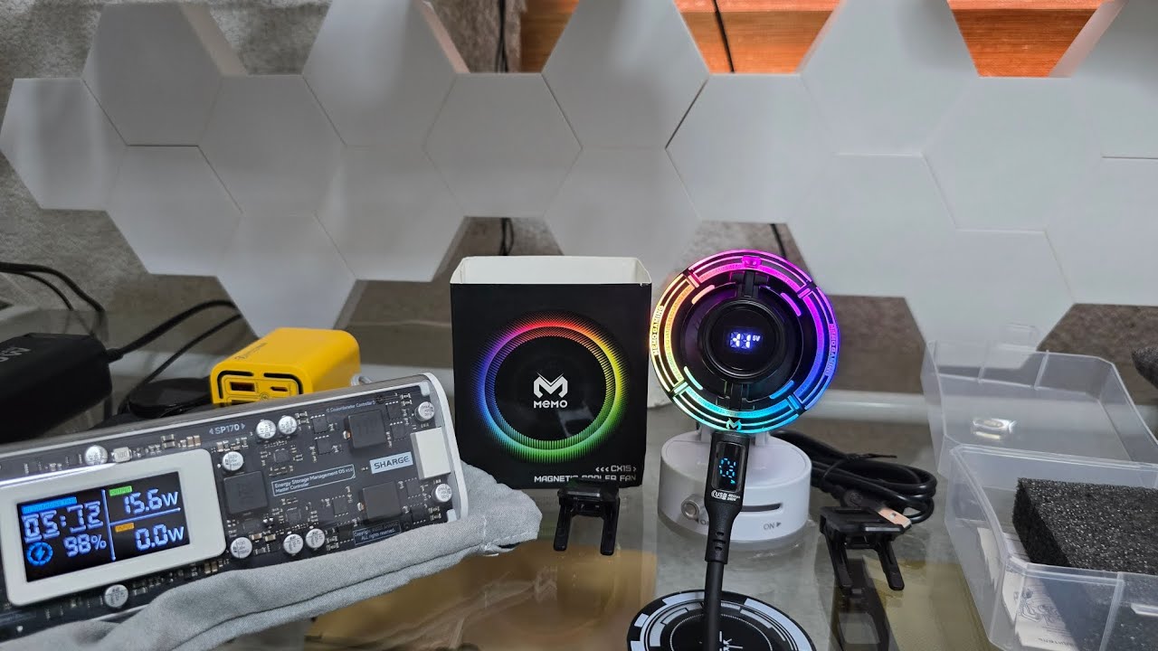 MEMO CX15 el Cooler mas Pro del 2025 de Memo / Y tiene varios modos Ver short