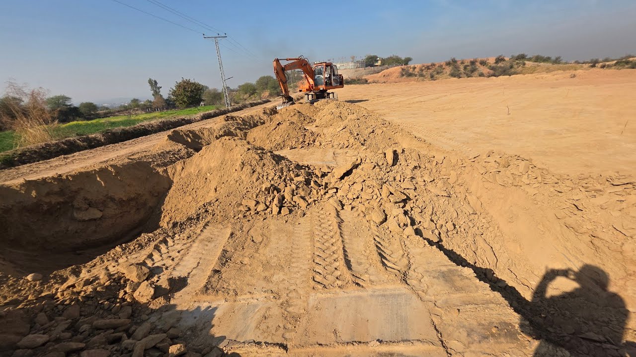 Getting Ready for Plantation at All Season's Grove -  Breaking the Hard Pan. 