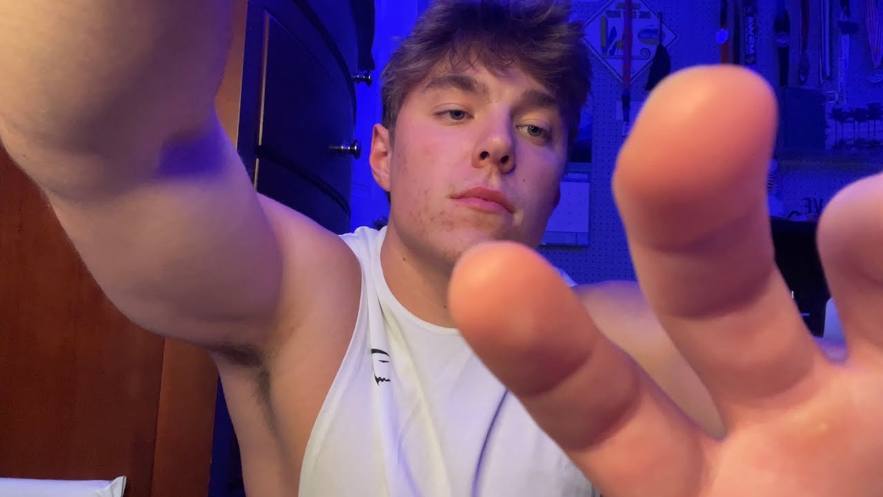 ASMR tapping on your face