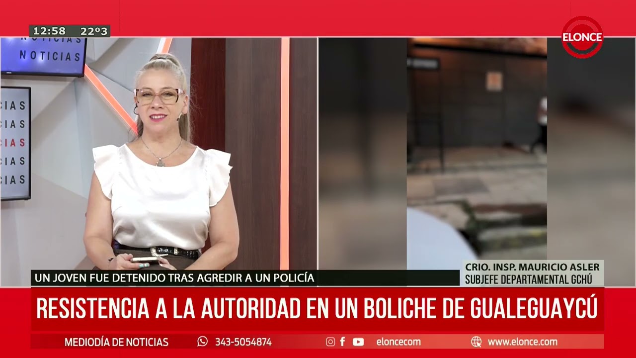 Un joven fue detenido tras agredir a un policia - Elonce