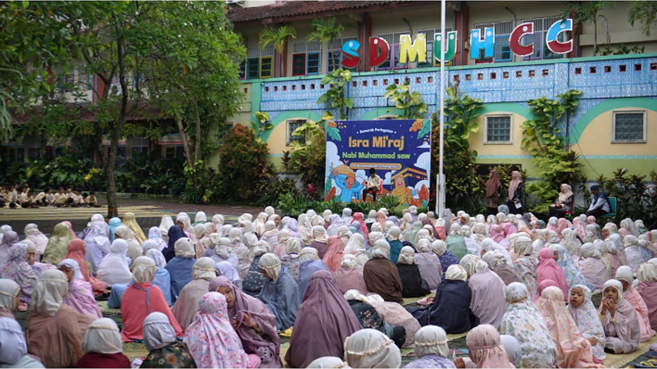 SEMARAK PERINGATAN ISRA MI'RAJ NABI MUHAMMAD SAW DI SD MUHAMMADIYAH CONDONGCATUR TAHUN 1447 HIJRIAH