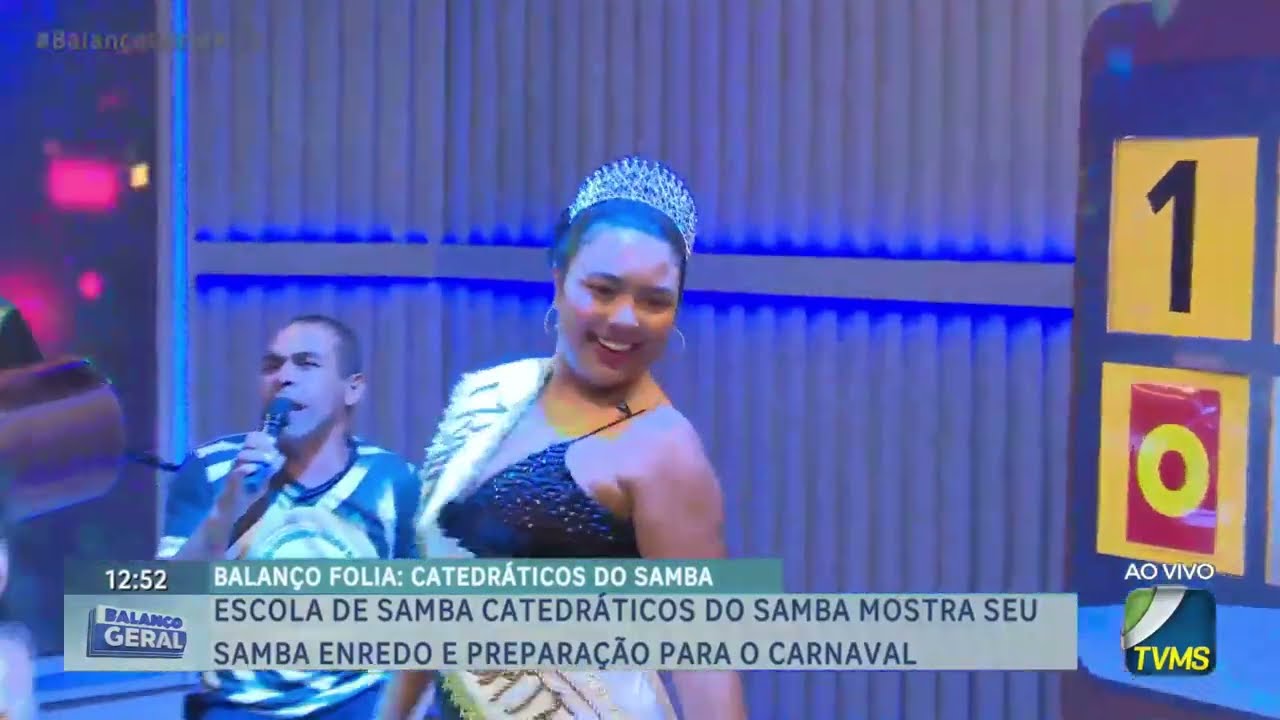 Escola de Samba Catedráticos do Samba mostra seu samba enredo e preparação para o carnaval