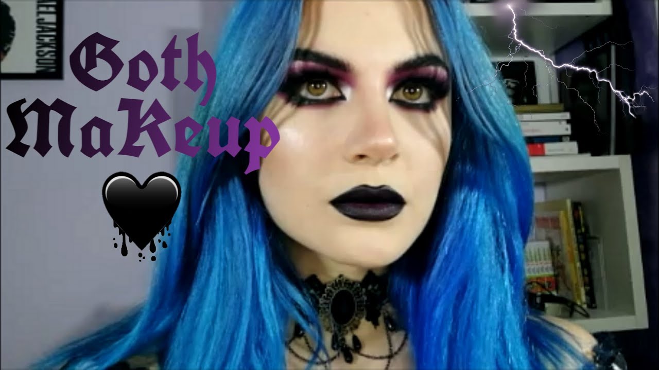 GOTH TRANSFORMATION - Halloween Makeup Tutorial (Trucco Gotico)