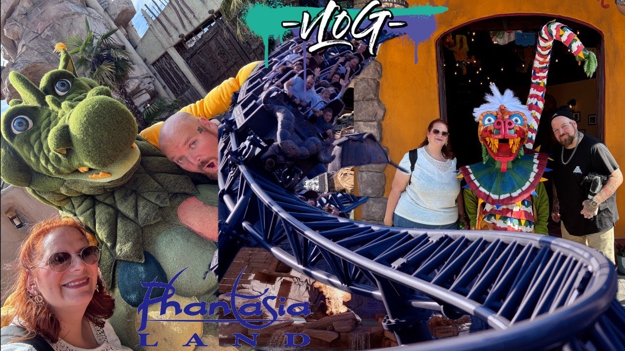 PHANTASIALAND - Neuheiten, Änderungen und start in das Park Jahr 2025 - Ride Review VLOG