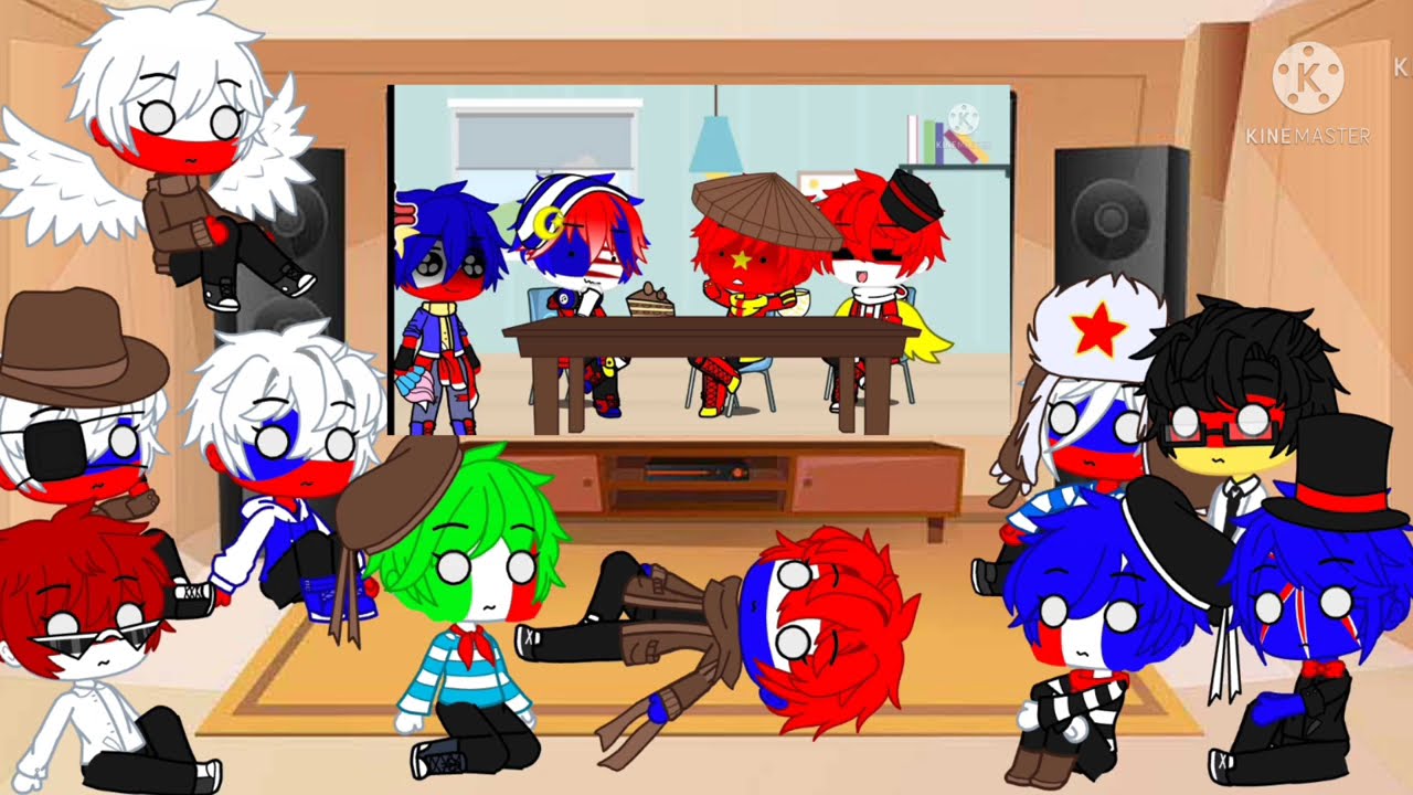 European Countryhumans React To The ASEAN Family - ★