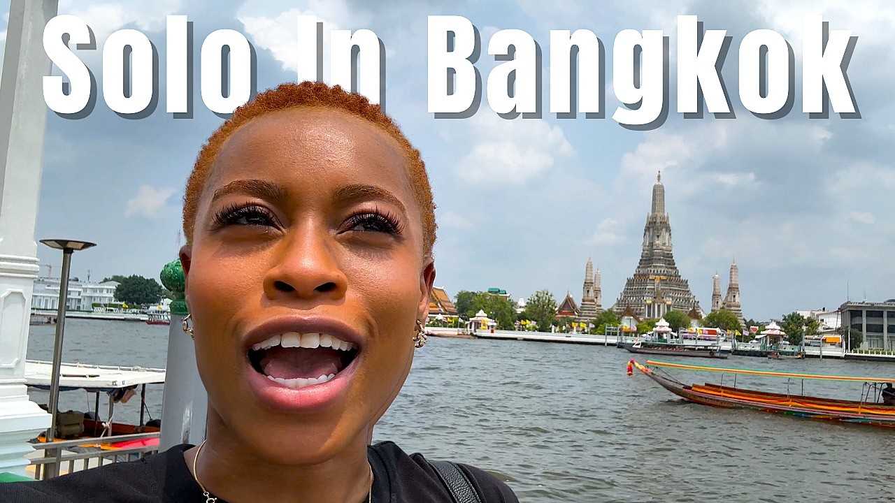 Thailand Vlog Pt. 1 | Food, Culture, Shopping & City Wandering - Solo in Bangkok