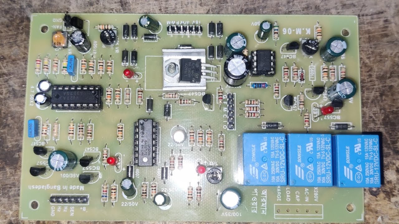 # IPS motherboard 3 relay star shoes control setting