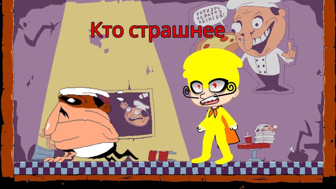 Прохожу Pizza Tower на андроид (за Нойза) (часть 4)
