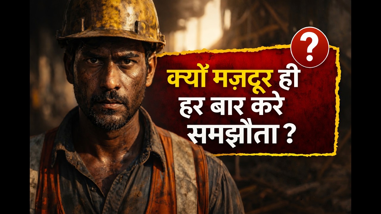 हर बार मज़दूर ही क्यों करें समझौता? | मीठे लफ़्ज़ों के हर वार से डर लगता है (गीत)