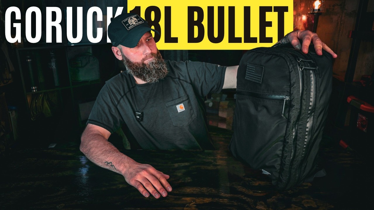 Распаковка рюкзака GORUCK 18L Double Compartment Bullet
