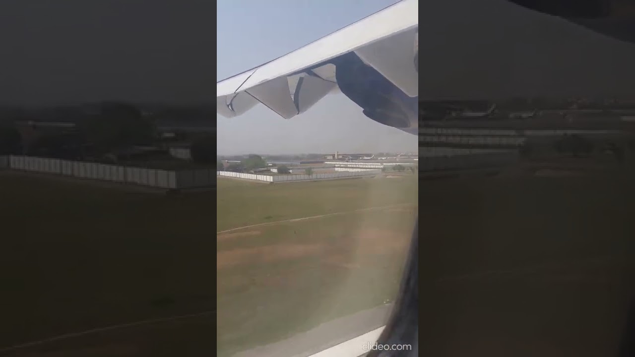 Landing to newly Prayagraj Airport