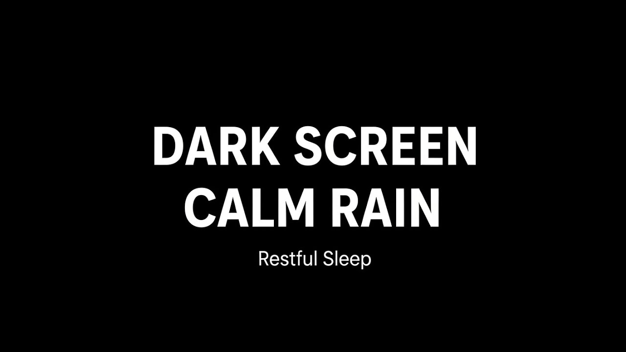 🌙 Rain on Roof with Thunder LIVE – Relax Body & Mind
