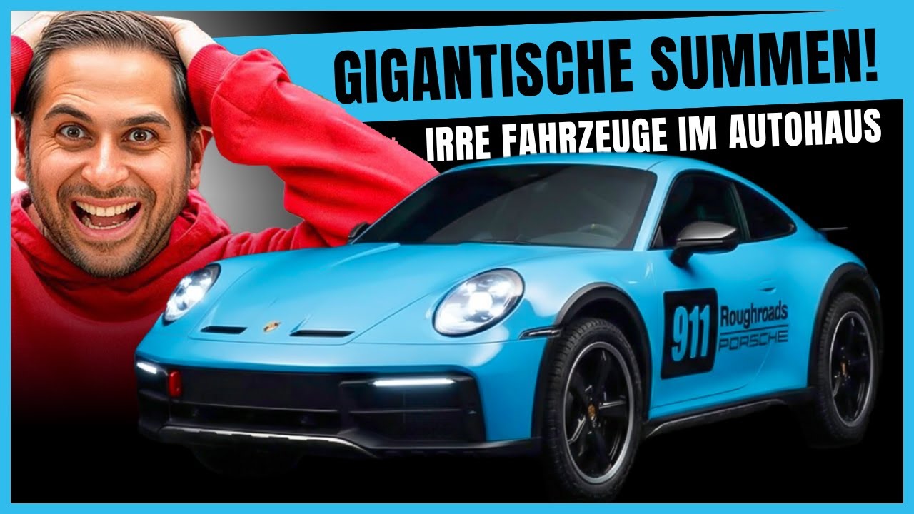 Was hier rumsteht ist nicht normal! Omid zeigt die krassen Kisten im Autohaus!