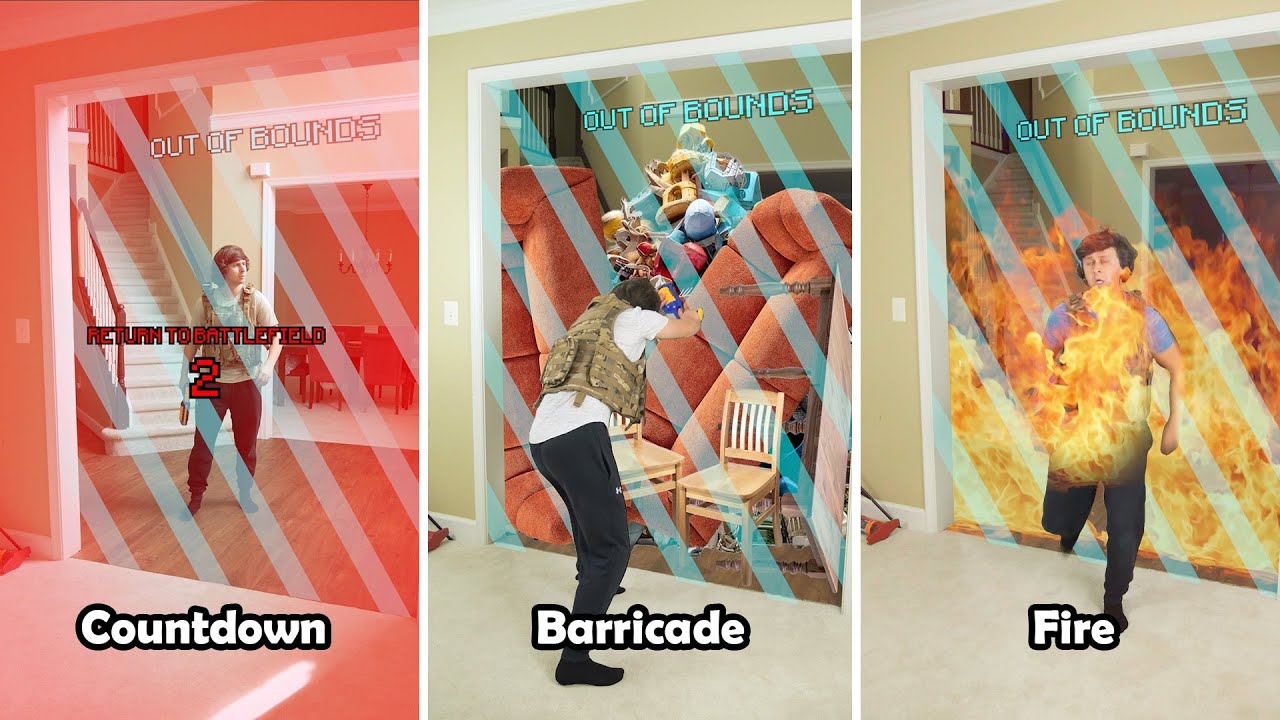 Different ways games stop you from going out of bounds (parts 1-6)
