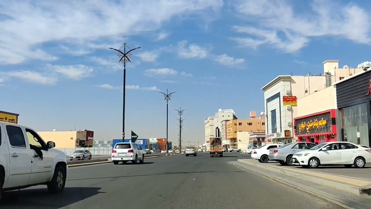 Driving in Tabuk city