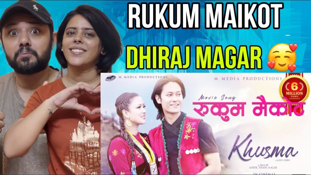 INDIAN REACTS RUKUM MAIKOT - New Nepali Movie Khusma Song 2024 | Dhiraj Magar, Upasana Singh Thakuri