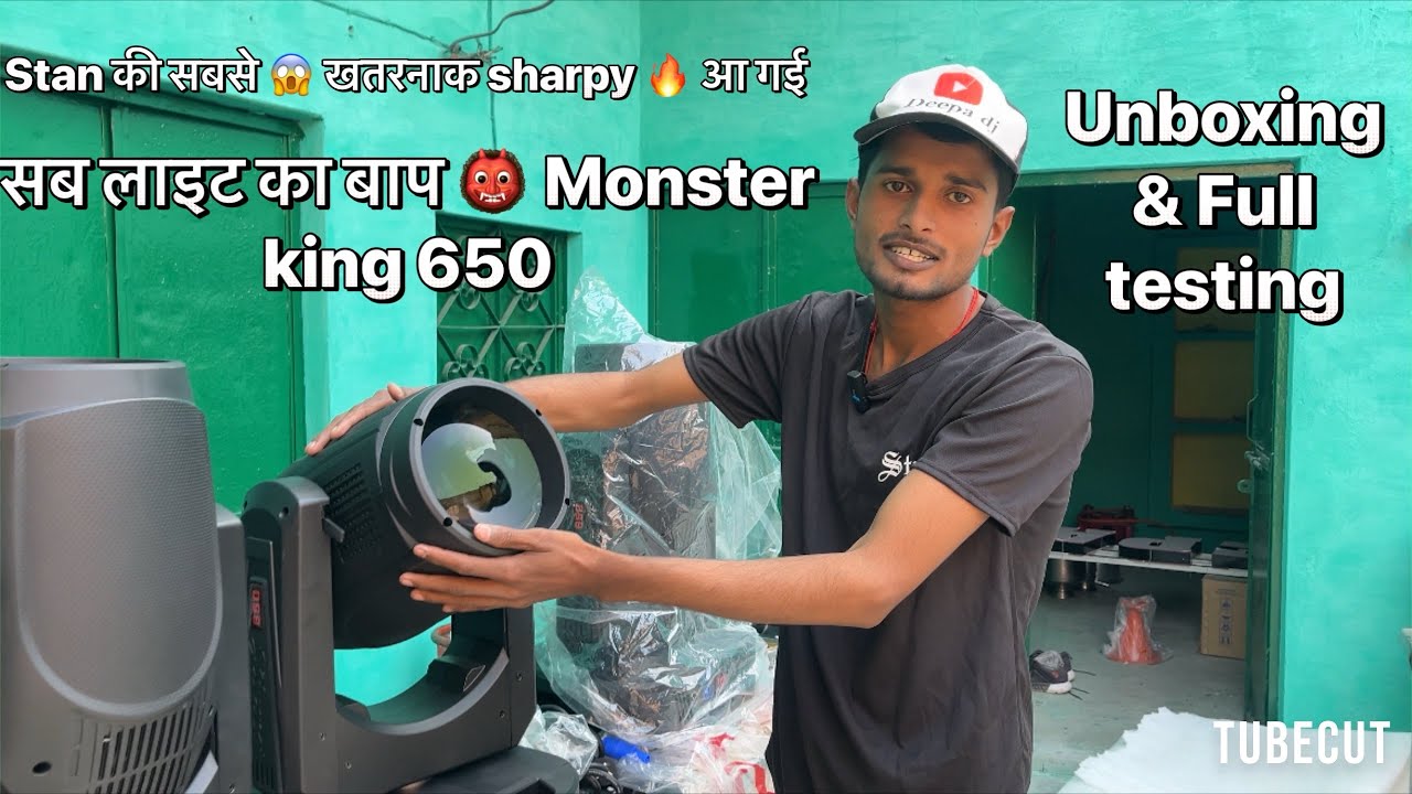 सभी Sharpy लाइट का बाप आ गया 😱 Stan Monster king 650 🔥 Unboxing & Full testing