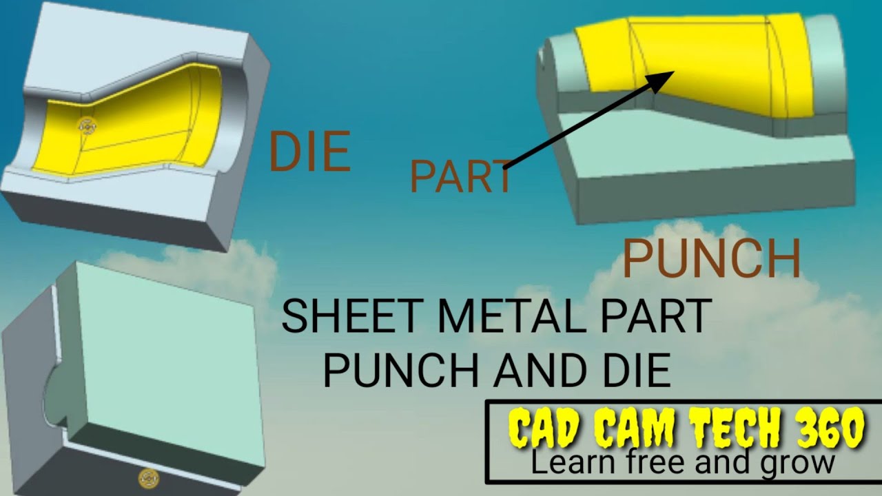 Punch and Die # NX cad design