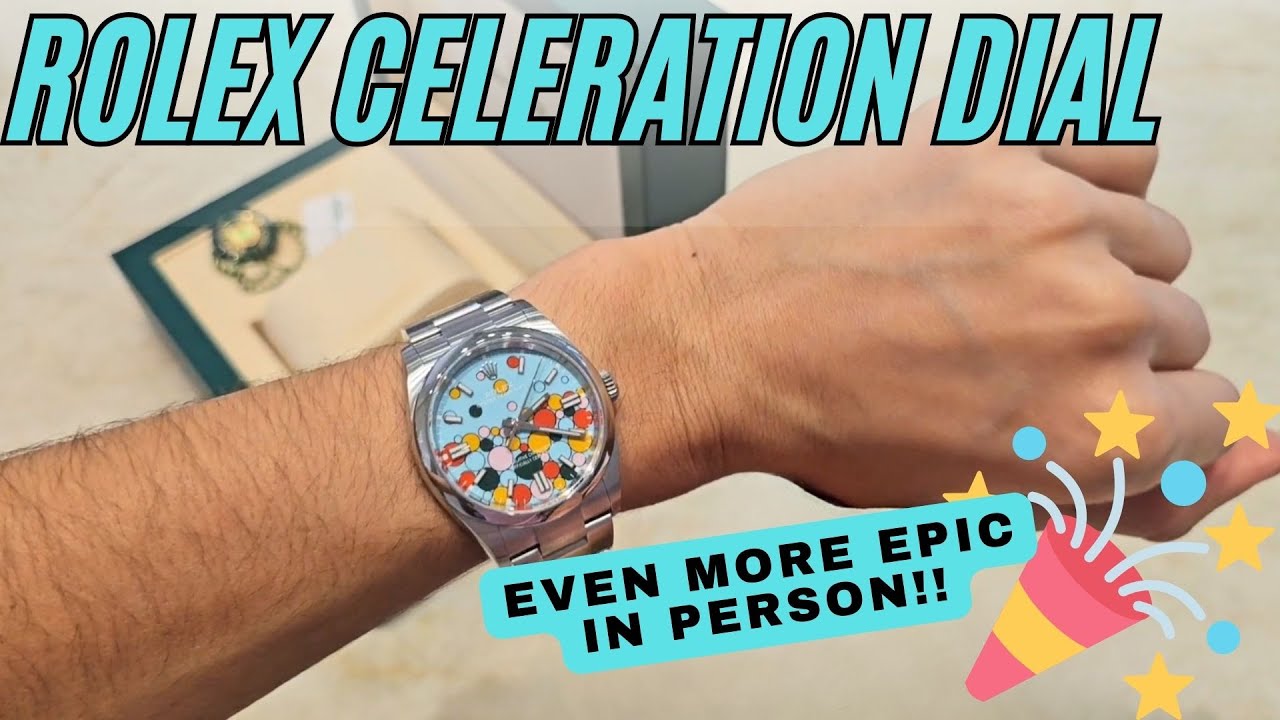 🩵🩵🩵Циферблат ROLEX 36 OP в честь юбилея!! Oyster Perpetual | Модная примерка