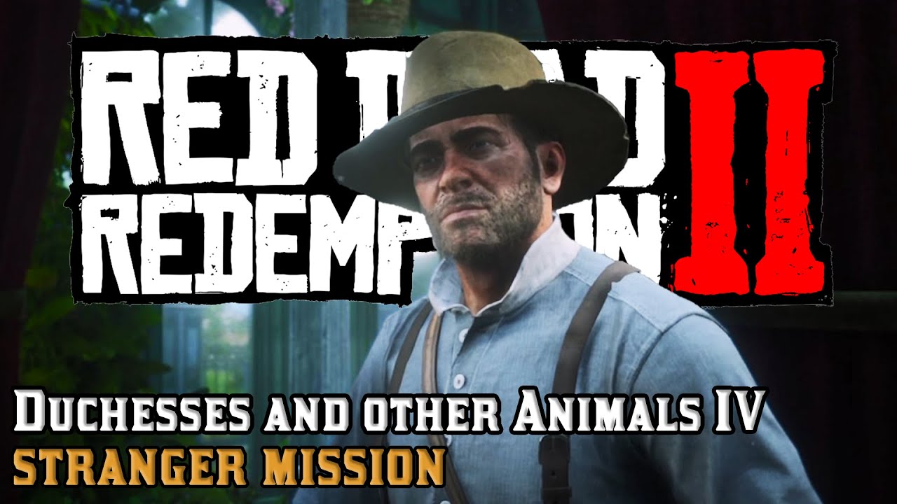 Red Dead Redemption 2 | Stranger Mission - Duchesses and other Animals IV