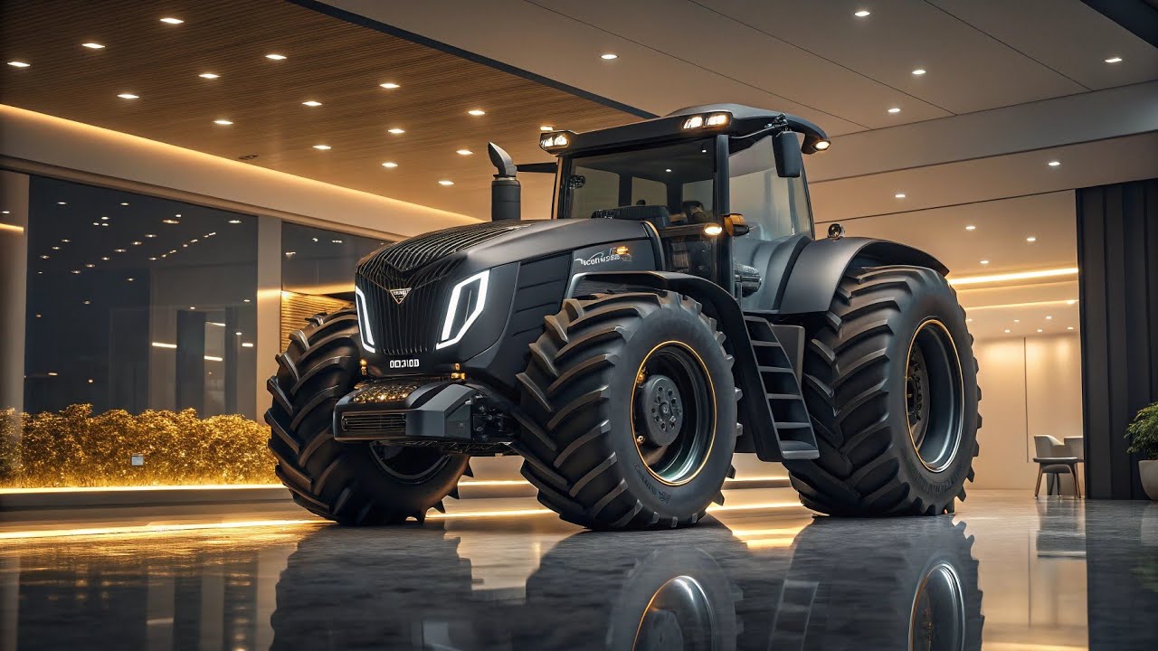 Futuristic Luxury Tractor 2027 – Power, Tech & Next-Gen Farming