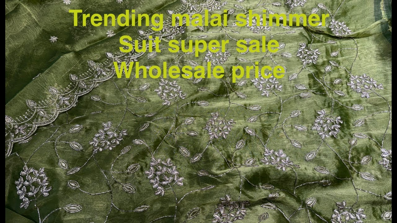 #shimmer ke #trending #articlas #wholesale rate par #super #sale #viralvideo #punjabisuit 9896878547