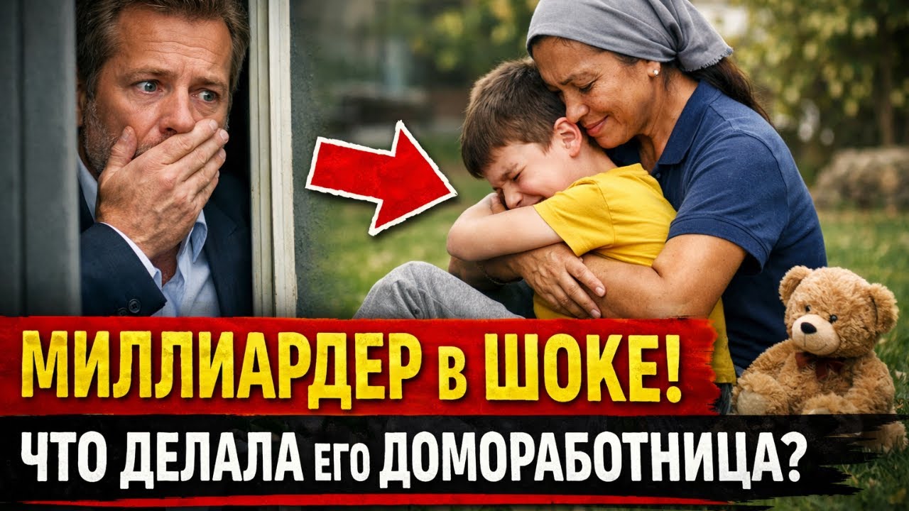 Миллиардер услышал, как плачет его сын, страдающий аутизмом, — то, что он увидел, как его.........