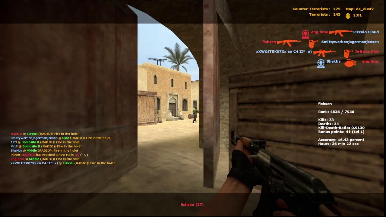 counter strike source enemy defeated