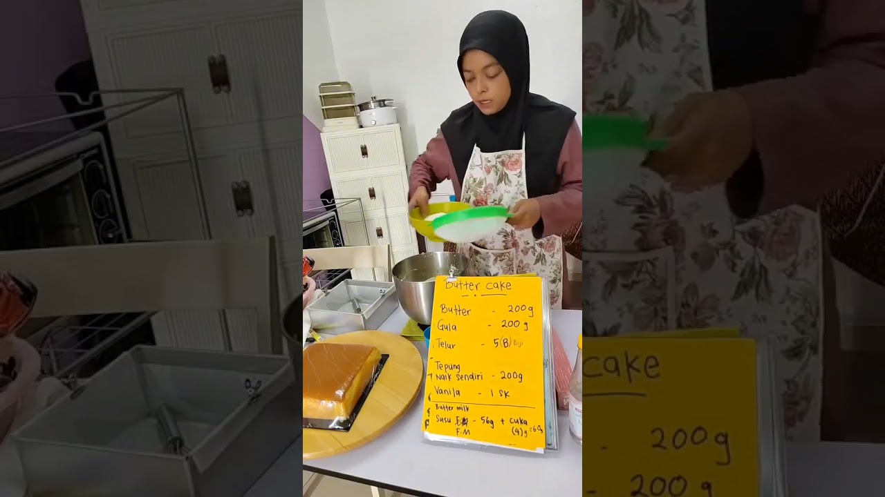 Resepi Kek Butter Gebu