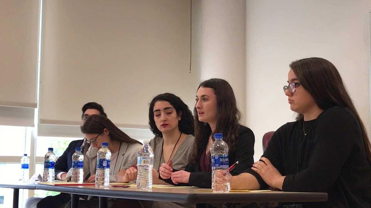 SHU Ethics Bowl Team (Regionals 2019)