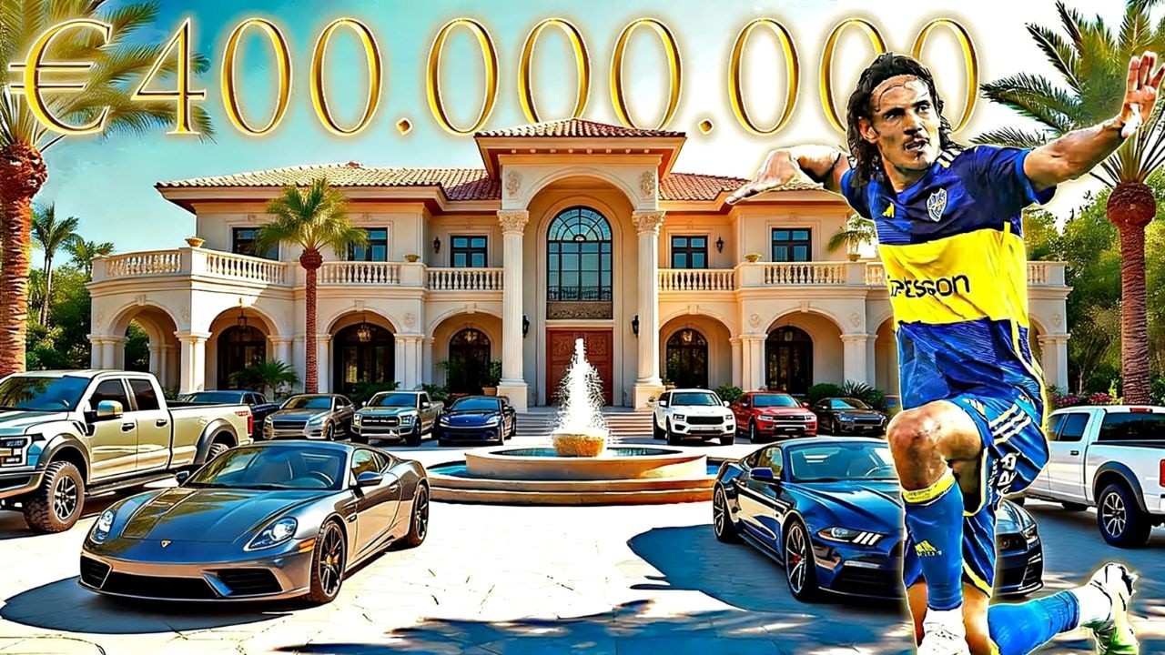 La vita da un milione di dollari di “El Matador” Cavani al Boca Juniors