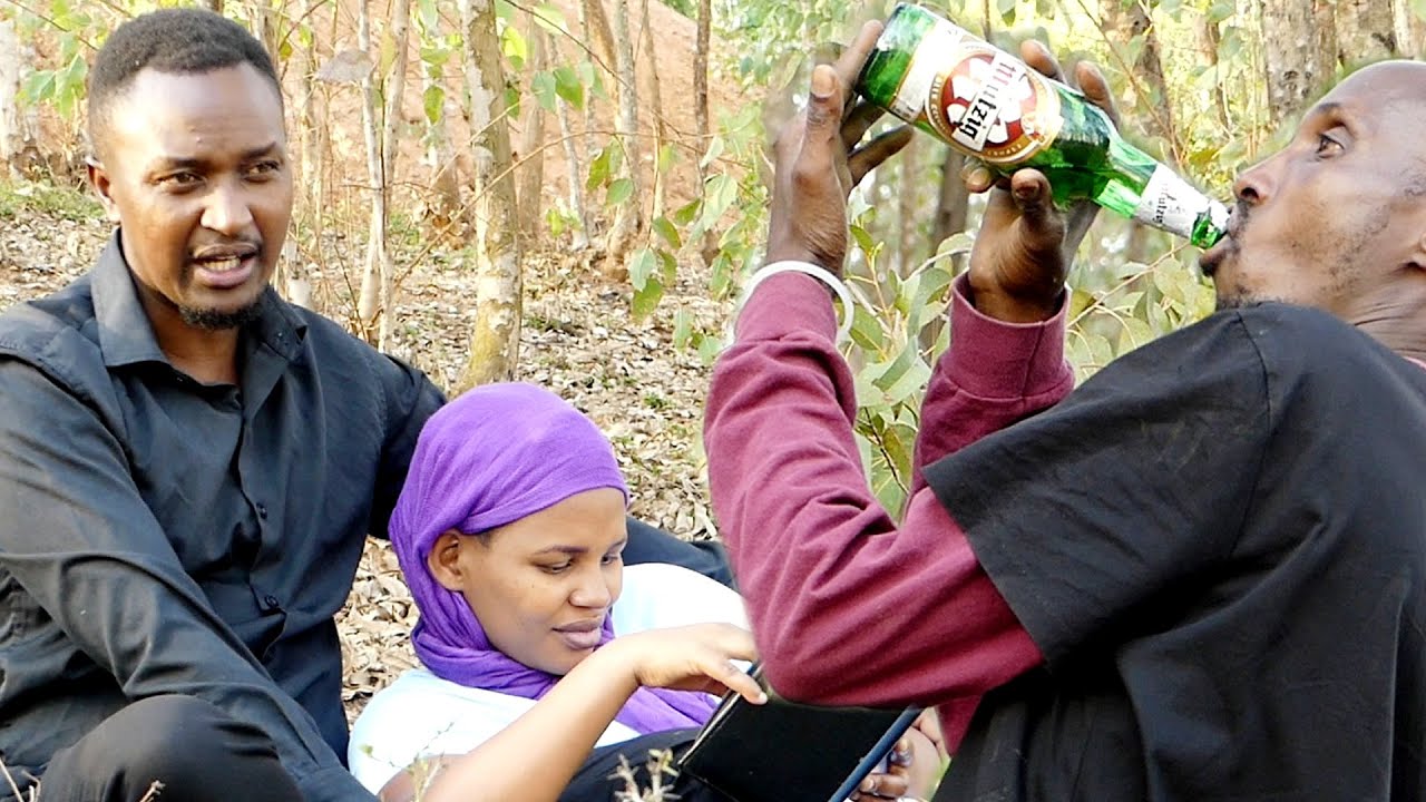 BOBO na RUTH mu masengesho mu ishyamba, YAKA MWANA abasanzemo yasinze afite icupa ry'inzoga