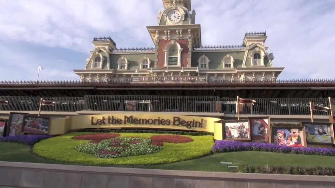 Железная дорога Walt Disney World 2013 — Волшебное королевство — Полная поездка HD POV