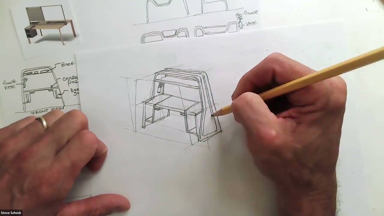 Pencil Sketching to Vizcom.ai