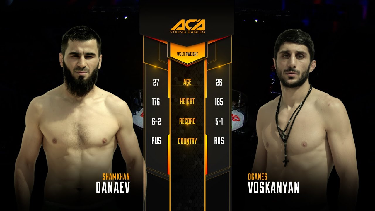 Шамхан Данаев vs. Оганес Восканян | Shamkhan Danaev vs. Oganes Voskanyan | ACA YE 28