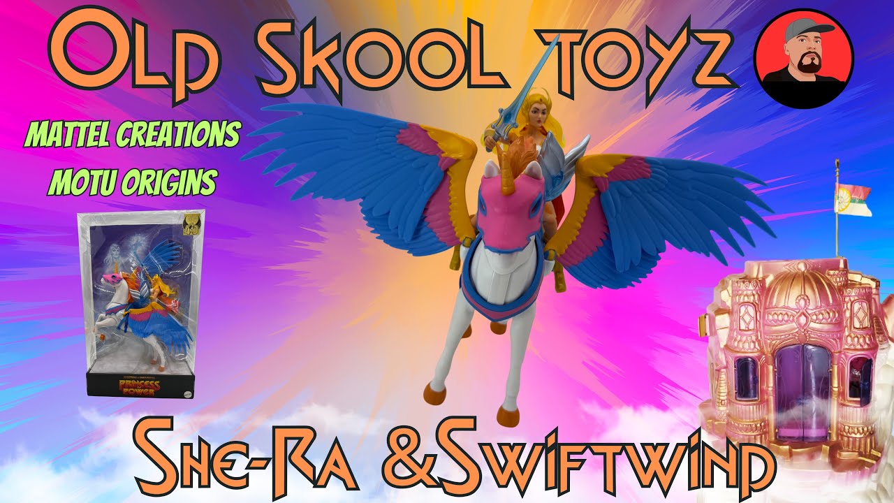 Masters of the Universe Mattel Creations 40th Anniversary She-Ra & Swiftwind