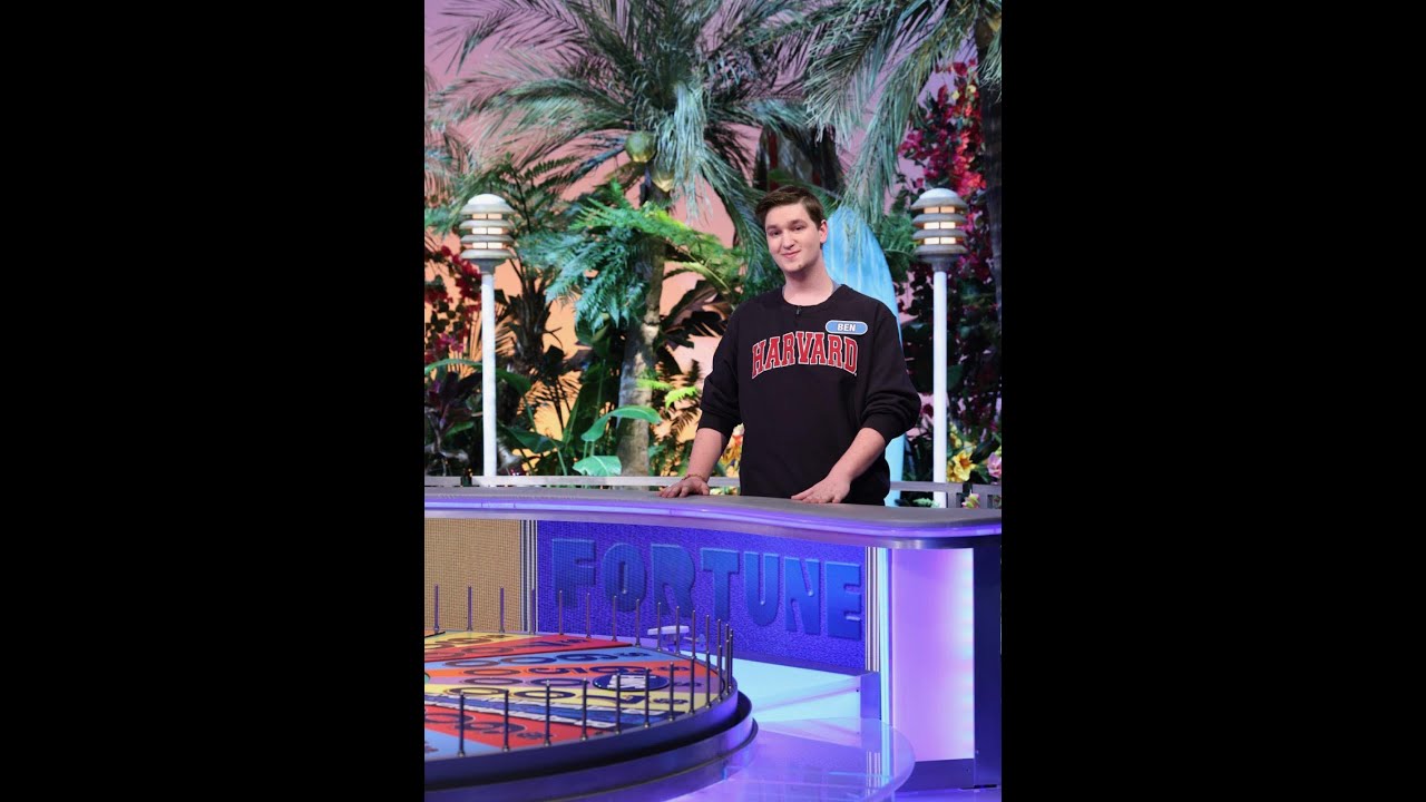 Ben appearance on Wheel of Fortune (season 40, episode 150)