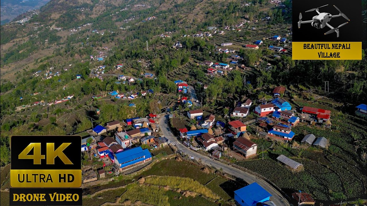Hidden Beauty of Synjha Pancha Mul & Aruchura Village | 4K Drone Cinematics | Nepal